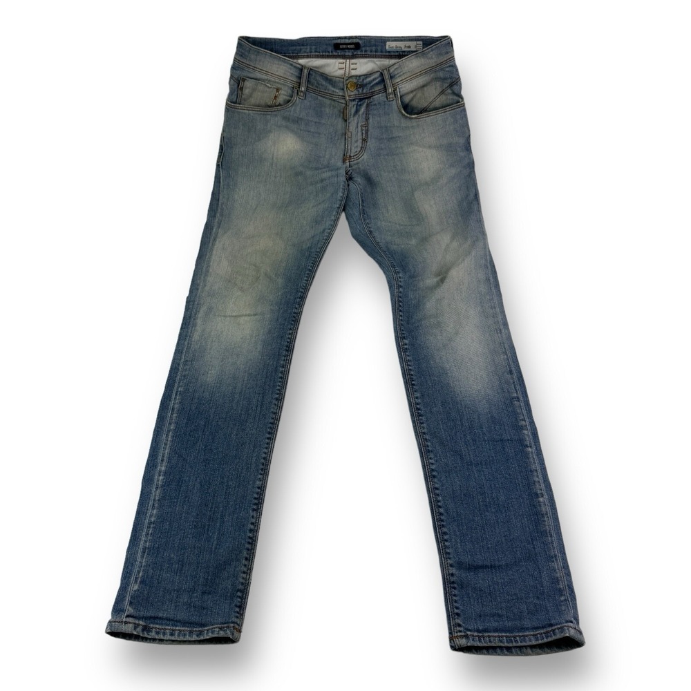 Antony Morato Super Skinny Fredo Blue 5 Pocket Cotton Blend Jeans Mens 32x33